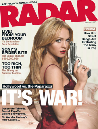 Okay, Who Gave Lohan the Firearm?