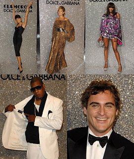 D&G Celebrates Cannes With Celeb Friends...And Glitter!
