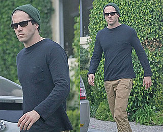 Ryan Reynolds Incognito and Showing Off Hat Collection