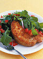 Today's Special: Pork Chops with Tomato and Arugula