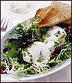 Today's Special: Poached Eggs with Pancetta and Tossed Mesclun