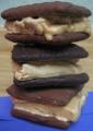 Summer Of Sandwiches: Dulce De Leche Ice Cream & Choco Covered Graham Cracker Sandwiches