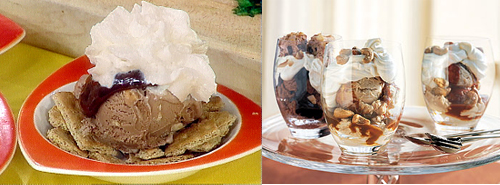Ice Cream Sundaes Two Ways - Beginner & Expert