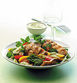 Fast & Easy Dinner: Chicken Salad With Avocado Dressing