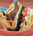Fast & Easy Dinner: Veggie Club Sandwich