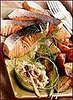 Fast & Easy Dinner: Roasted Salmon & Dilled Potatoes