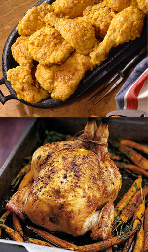 Would You Rather Eat Fried or Roasted Chicken? Would You Rather Eat Fried or Roasted Chicken?