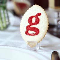 Gorgeous Alphabet Sugar Cookies