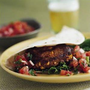 Fast & Easy Dinner: Southwestern Pumpkin Burgers