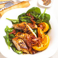Fast & Easy Dinner: Turkey Spinach Toss