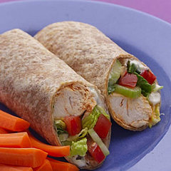 Fast & Easy Dinner: Buffalo Chicken Wraps