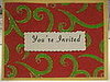 Come Party With Me: Christmas Dinner — Invite