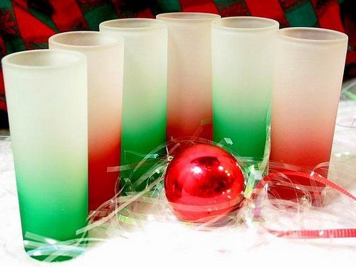 Off to Market Recap: Holiday Shot Glasses