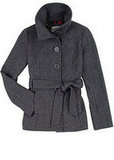Look for Less: Grey Wool Coat