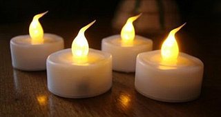 Lil Tip: Faux Flickering Candles