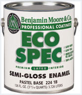 Eco Friendly Paint Options - Eco Spec by Benjamin Moore