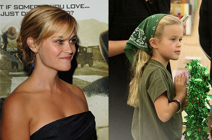 Mini-Me: Reese Witherspoon and Ava Phillippe