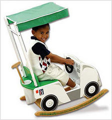 Toy Box: PGA Tour Golf Cart Rocker 