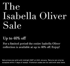 Mommy Alert! Isabella Oliver Sale Mommy Alert! Isabella Oliver Sale