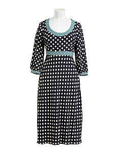 Fall Looks for Work:: Spotty Chic Dress at Boden