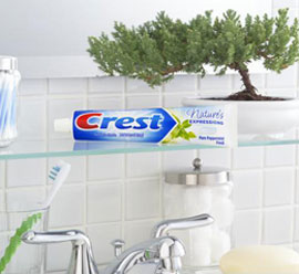 New From Crest: Nature's Expressions Toothpaste
