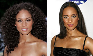 Do You Prefer Alicia Keys With Straight or Curly Hair?