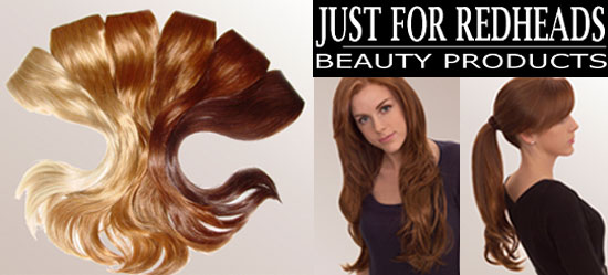 New Product Alert: Just For Redheads Hair Extensions