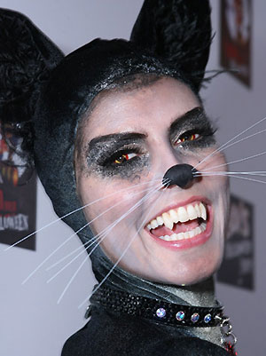 Love It or Hate It?  Heidi Klum's Halloween Cat Makeup