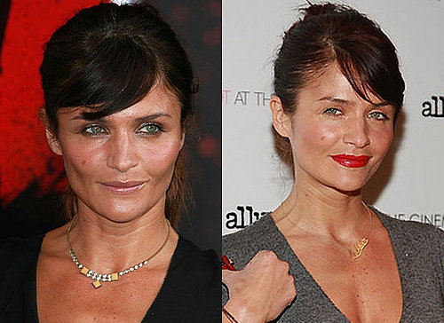 Which Lipstick Do You Like Better on Helena Christensen?