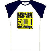 Clothing - Daptone Women Tee Shirts - Sharon Jones and The Dap-Kings<br>Soul with a Feeling Tee - G1080