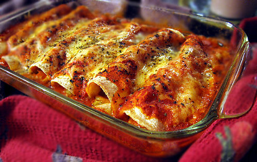Vegetable Enchiladas