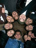 cold... happy friends...camera