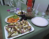 so, this was my monday Heroes Dinner.