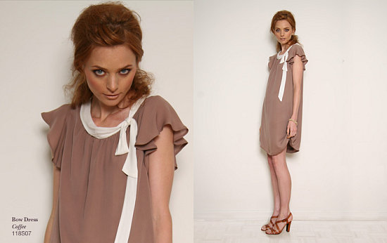Ethereal Bliss: Grace Sun Cocoa Dress from Lucky/Daily Candy 3/12/07