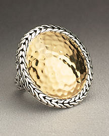 John Hardy Palu Large Round Ring    Statement Rings   Neiman Marcus