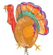 30" Turkey Ultra Shape Balloon