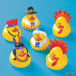 Thanksgiving Rubber Duckies