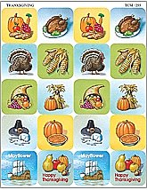 Teacher Created Resources: Thanksgiving Stickers