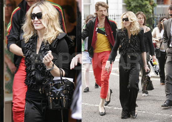 Madonna Gets Cozy With Gogol Bordello