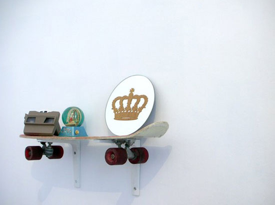 Simple Style: Skateboard Shelf