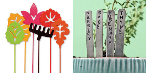 Garden Stakes With Style