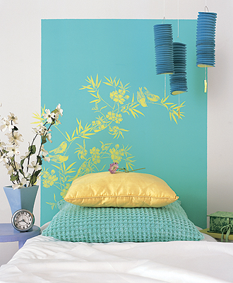 Simple Style: Paint Yourself a Headboard