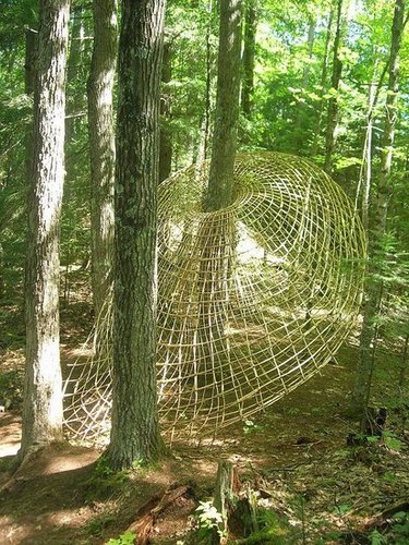 Midday Muse:  Tree Weaving