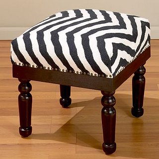 Steal of the Day: Zebra Kilim Stool