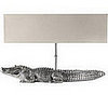 Love It or Hate It? Cipola Pewter Crocodile Lamp