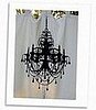 Etsy Find: Chandelier Silhouette Curtains