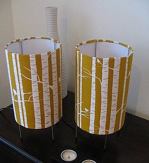 Etsy Find:  Birch Table Lamps