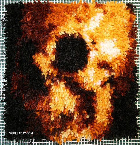 Love It or Hate It? Skull Latch Hook Rug