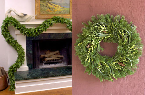 Win an Organic Style Garland and Wreath!