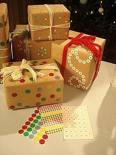 Deck the Haus DIY: Wrapping With Craft Paper